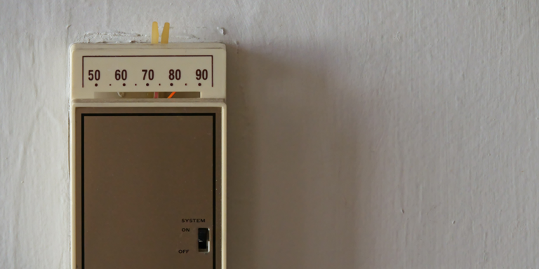Old thermostat